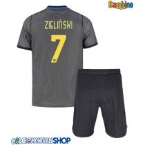 Maglie da calcio Inter Milan Piotr Zielinski #7 Terza Maglia Bambino 2026-27 Manica Corta + Pantaloni corti)